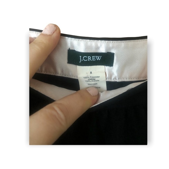 J. Crew Black Mini Skirt - Picture 2 of 5